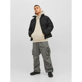 JACK & JONES Hoodie Grau S
