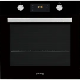 Privileg Backofen-Set "BAKO Turn&Cook 450 BLACK", A+ (A+++-D), schwarz