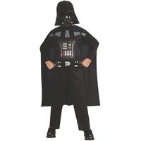 Rubie's 882009S Kostüm, offiziell, Star Wars, klassisches Darth-Vader-Motiv,Schwarz,S