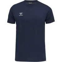 Hummel Move Grid Cotton T-Shirt S/S,S,Marine