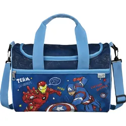 Sporttasche SCOOLI "Avengers", Kinder, bunt (avengers), Polyester, gemustert, Taschen