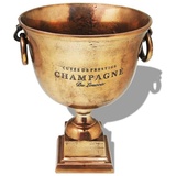vidaXL Champagner-Kühler Pokal Kupfer Braun