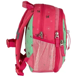 Belmil Mini Kiddy Kindergartenrucksack "Sweet Bunny Cherry" für 1-3 Jährige Kinder mit Brustgurt - Rosa