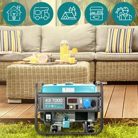 Könner & Söhnen Power generator Benzin Notstromaggregat 5.5 kW