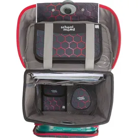 School-Mood Champion 7-tlg. grau Drache