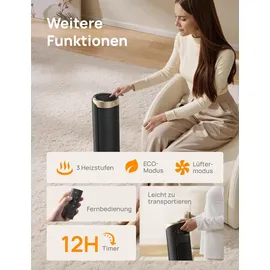 DREO Solaris Slim H3 1800 W Gold