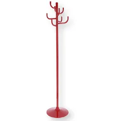 Kleiderständer Kaktus, Metall, Rot