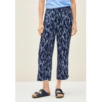 Cecil Culotte Loose Fit Blau XS
