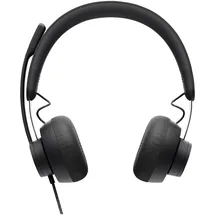 Logitech Zone Wired MSFT Teams On-Ear, aktive Rauschunterdrückung, graphite Headset