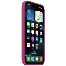 Apple iPhone 16 Pro Max Silikon Case fuchsia