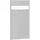 Biohort Sichtschutzelement 100 x 180 cm Silber Metall