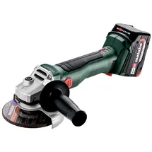 Metabo W 18 L BL 9-125 inkl. 2 x 4.0 Ah + metaBox 165 L