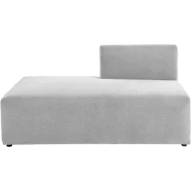 LeGer Home by Lena Gercke Chaiselongue LYZA Open end 152 x 96 x 74 cm 1-tlg. grau