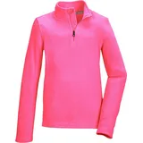 KILLTEC Kinder Shirt KSW 247 GRLS FLC SHRT, neon pink, 176, in pink