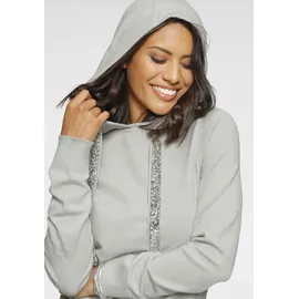 LAURA SCOTT Strickpullover in grau melange | Gr. 44,