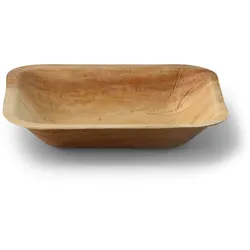 greenbox - Palmblatt Teller "Palmware®" 16 x 13 cm, tief, rechteckig, 200 St.