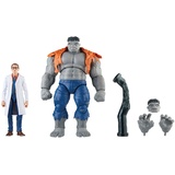 Marvel Hasbro Legends Series Gray Hulk und Dr. Bruce Banner Avengers 60th Anniversary Action-Figuren zum Sammeln (15 cm)