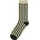 URBAN CLASSICS Metallic Effect Stripe Socken 3er Pack Schwarz 43-46
