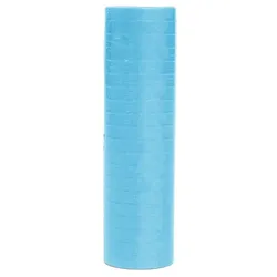 5 Rollen Luftschlangen pastell rosa hellblau Mix  schwer entflammbar