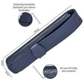 Online Schreibgeräte ONLINE® Schreibgeräte-Etui blau, 15,5 x 5,0 cm
