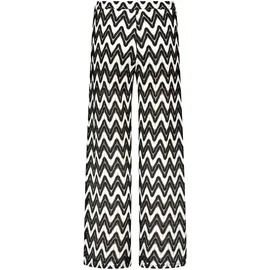 Betty & Co Schlupfhose Damen mit Struktur Schwarz 46