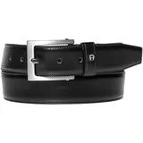 Aigner Gürtel schwarz Glattleder, schwarz, NOS