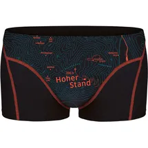 Ein schöner Fleck Erde Boxershorts Schwarz / Türkis / Orange M 3er Pack