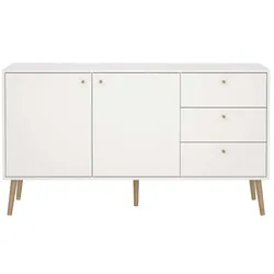 Tvilum Sideboard Bodo Dekor Weiß
