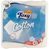 Foxy Toilettenpapierrollen Cotton 4 Stück