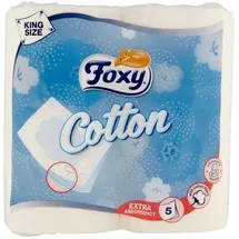 Foxy Toilettenpapierrollen Cotton 4 Stück