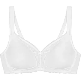Triumph Modern Lace+Cotton BH ohne Bügel 10207539 white 80D