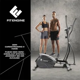 FitEngine Crosstrainer schwarz