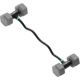 Gymbodiez Multibell SZ-Stange - Verwandel deine Kurzhanteln in eine SZ-Stange - 105cm Länge - Fitnessgeräte für Zuhause, Kurzhanteln 2er Set, Hanteln Set, Verstellbare Hanteln