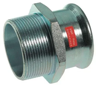 Vsh xpress carbon straight connector fm 35 mm x 1