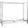 vidaXL Reifenregal Stahl 110x40x110 cm Silber