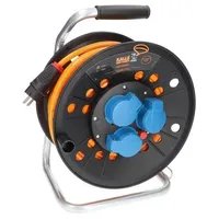 KALLE DAS KABEL Kabeltrommel H07BQ-F, 25m, für außen IP44