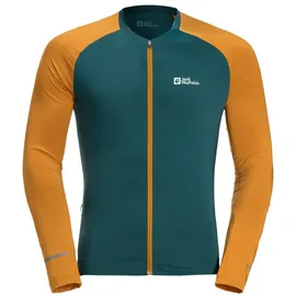 Jack Wolfskin Gravex FZ L/S M S grün, S