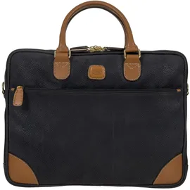 BRIC'S Life Aktentasche 39 cm Laptopfach blau