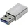 Logilink USB-A auf USB-C Adapter Silber