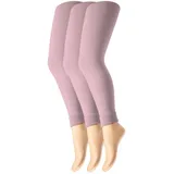 s.Oliver Strumpfhose 3er Pack originals 40 Denier in mauve | Gr.: 122/134