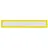 Magnetoplan magnetofix-Magnetrahmen Topsign, 5 Stück, gelb, A5 quer/A4 hoch 232 x 52 mm