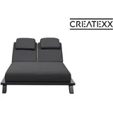 CLEMENTO Bali Doppelliege Aluminium Createxx - Anthrazite