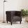 vidaXL Chesterfield-Sessel Dunkelbraun Stoff