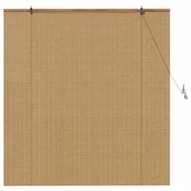 vidaXL Bambusrollo 130 x 160 cm Braun