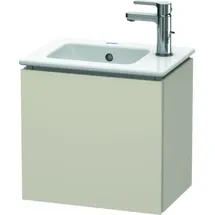 Duravit L-Cube Waschtischunterbau wandhängend 1 Tür, Anschlag rechts, für Me by Starck Waschtisch × 40 × 29,4 cm
