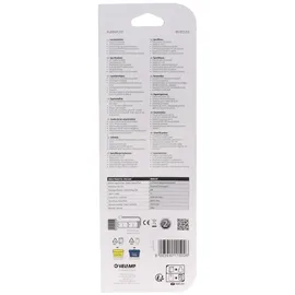 VELAMP IRUB2LED TasChenlampe aus Gummi mit LED, 2 Batterien