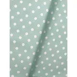 Baumwollstoff Punkte 9mm, Breite 145 cm, 9 Farben (Mint, 50cm)