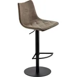 Mayer BarTresenhocker 1375, Gestell schwarz gepolsterte Sitzschale, schlamm 4032376055182 Mayer