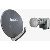 Fuba Sat Anlage 4 Teilnehmer | Satellitenschüssel Komplettset -