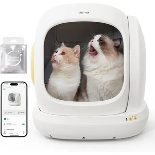 ubpet Selbstreinigende Katzentoilette (Selbstreinigendes Katzenklo), Katzenklo